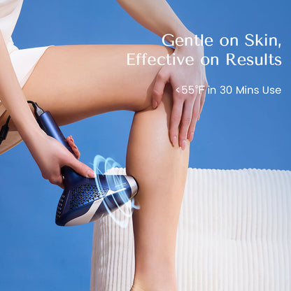 DermRays V8S *Enhanced Edition* Diode Laser Hair Removal, Pro-level cooling, Target Thick Hair with Precision